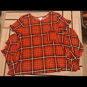 EEUC Plaid Lularoe Carly